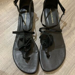Loeffler Randall Black Sandals